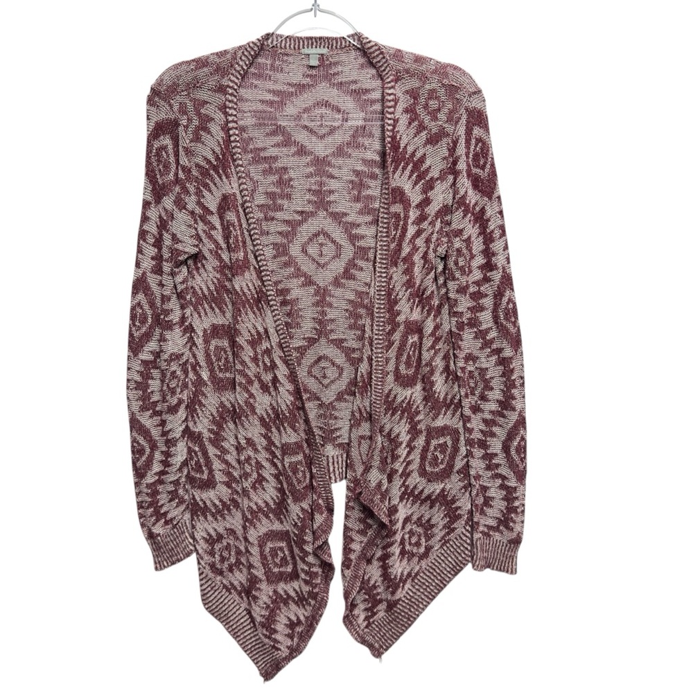 Y2K Vintage Southwestern Cowgirl Knit Sweater Kimono Cardigan Jacket